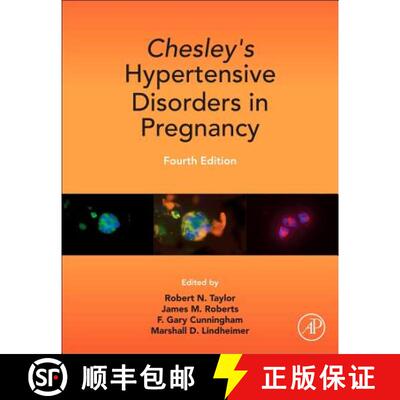 【3-4周达】精装 Chesley's Hypertensive Disorders in Pregnancy [9780124078666]