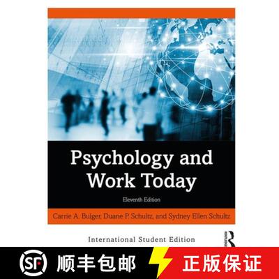 【3-4周达】Psychology and Work Today: International Student Edition [9780367460020]