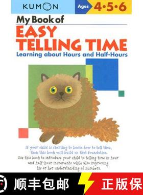 预订 My Book of Easy Telling Time: Learning about Hours and Half-Hours [9781933241265]