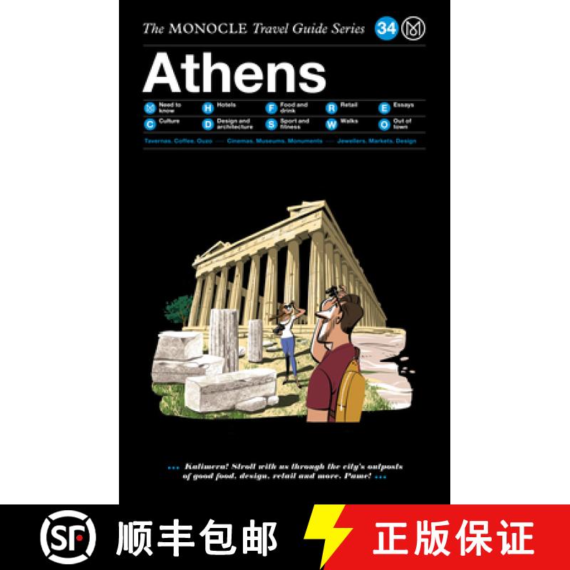 精装 The Monocle Travel Guide to Athens: The Monocle Travel Guide Series [9783899559590]图片