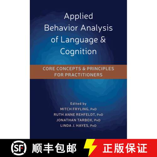 【3-4周达】Applied Behavior Analysis of Language and Cognition: Core Concepts and Principles for Prac... [9781684031375]
