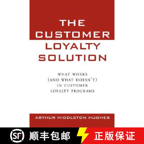 【3-4周达】The Customer Loyalty Solution [9780071589604]