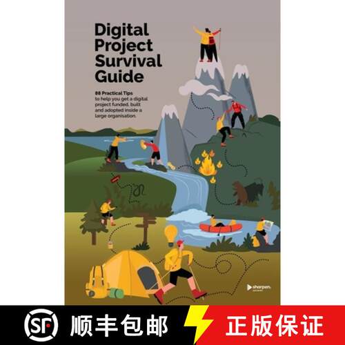 【3-4周达】Digital Project Survival Guide: 88 practical tips to help get a digital project funded, bu... [9781764738002]