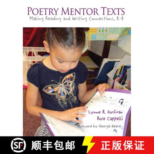 【3-4周达】Poetry Mentor Texts: Making Reading and Writing Connections, K-8 [9781571109491]