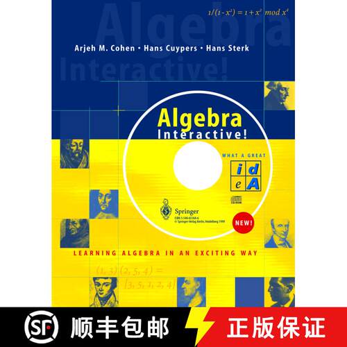 【3-4周达】Algebra Interactive!: Learning Algebra in an Exciting Way [With CDROM and CD] [9783540653684]