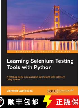 预订 Learning Selenium Testing Tools with Python [9781783983506]
