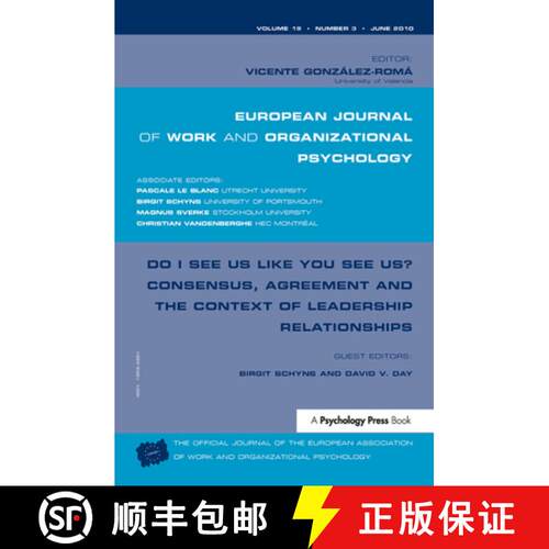 【3-4周达】精装 Do I See Us Like You See Us? Consensus, Agreement, and the Context of Leadership Rela... [9781138372382]