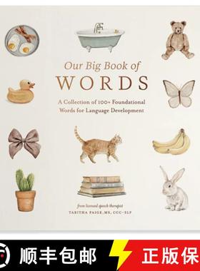 【3-4周达】My First Book of Words: A Foundational Language Vocabulary Book of Colors, Numbers, Animal... [9781958803875]