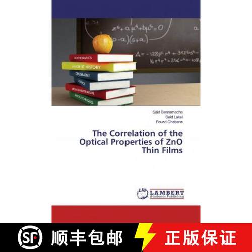 预订 The Correlation of the Optical Properties of ZnO Thin Films [9783659791154]