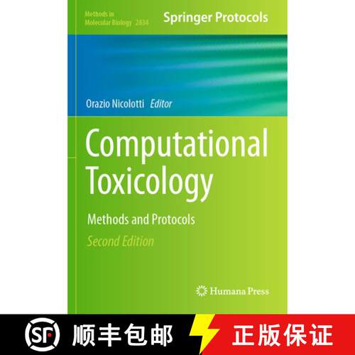 【3-4周达】Computational Toxicology: Methods and Protocols (Second Edition 2025) [9781071640050]