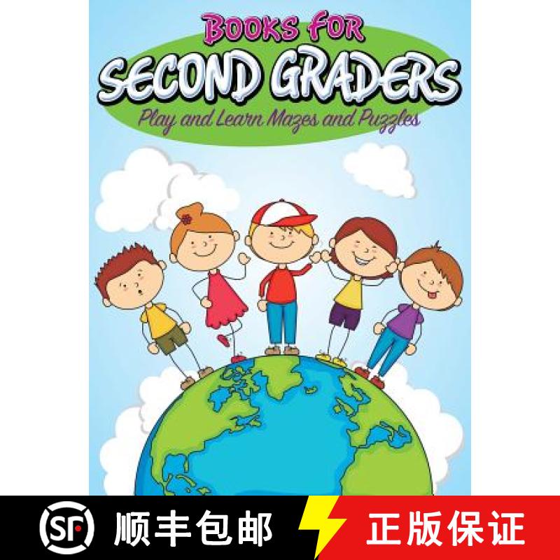 【3-4周达】Books For Second Graders: Play and Learn Mazes and Puzzles [9781681273280]