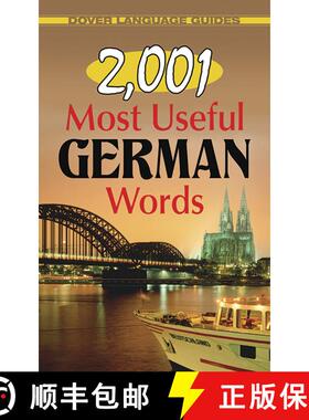 预订 2, 001 Most Useful German Words [9780486476261]