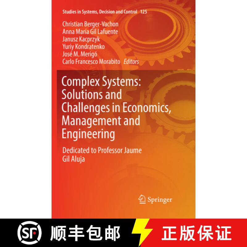 【3-4周达】Complex Systems: Solutions and Challenges in Economics, Management and Engineering: Dedica... [9783319888750]
