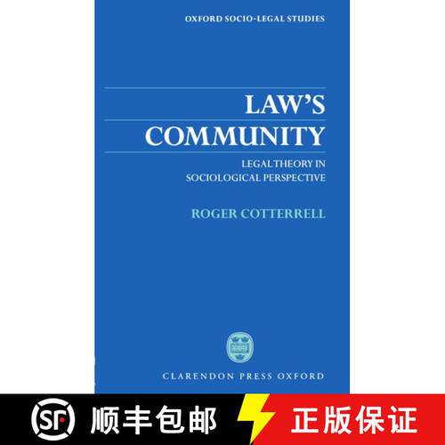 【3-4周达】Law's Community: Legal Theory in Sociological Perspective [9780198264903]