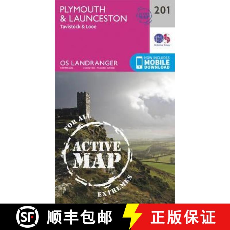 【2-3周达】Plymouth & Launceston, Tavistock & Looe [9780319475249]