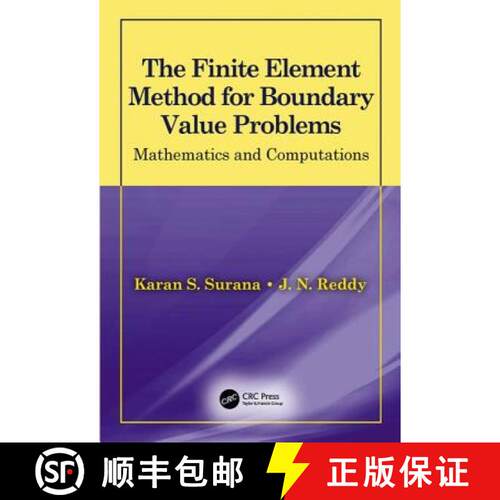 【3-4周达】精装 The Finite Element Method for Boundary Value Problems: Mathematics and Computations [9781498780506]