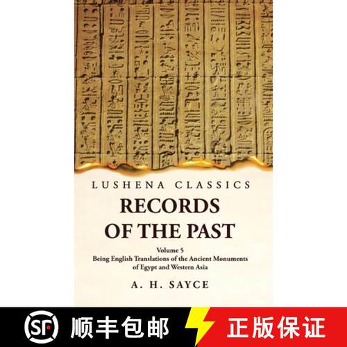 【3-4周达】Records of the Past Being English Translations of the Ancient Monuments of Egypt and Weste... [9781639239153]