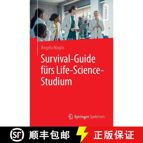 【3-4周达】Survival Guide fuers Life Science Studium [9783662696842]