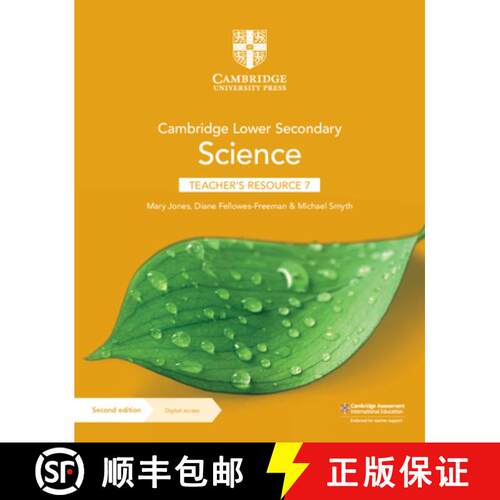 【3-4周达】Cambridge Lower Secondary Science Teacher's Resource 7 with Digital Access [9781108785143]