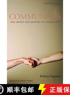 【3-4周达】Communitas: The Origin and Destiny of Community [9780804746472]