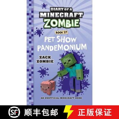 【3-4周达】Diary of a Minecraft Zombie Book 29: Pet Show Pandemonium [9781960507716]
