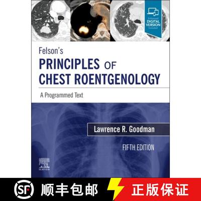 【3-4周达】Felson's Principles of Chest Roentgenology, A Programmed Text: A Programmed Text [9780323625678]