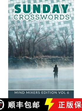 【3-4周达】Sunday Crosswords: Mind Mixers Edition Vol 6 [9781682801949]