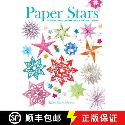 【3-4周达】Paper Stars: 25 Festive Decorations for Every Occasion [9781784943370]