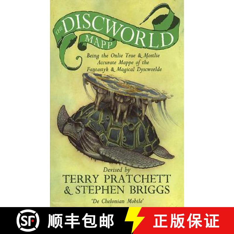 【3-4周达】The Discworld Mapp : Sir Terry Pratchetts much-loved Discworld, mapped for the very firs... [9780552143240]