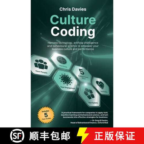 【3-4周达】Culture Coding: Harness technology, artificial intelligence and behavioural science to emp... [9781781338087]