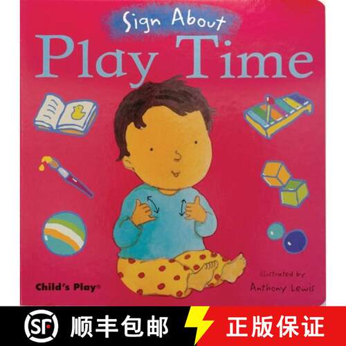 【3-4周达】Play Time: American Sign Language [9781846430312]