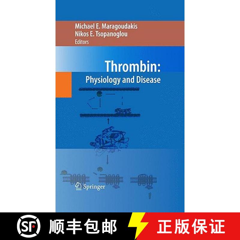 【3-4周达】Thrombin: Physiology and Disease [9780387096360]