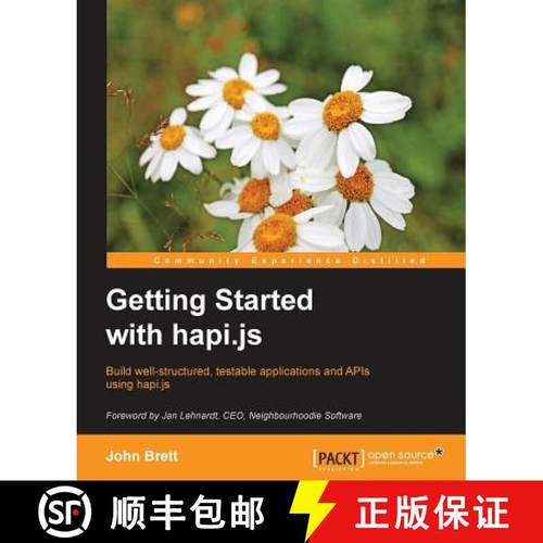 预订 Getting Started with Hapi.js [9781785888182]