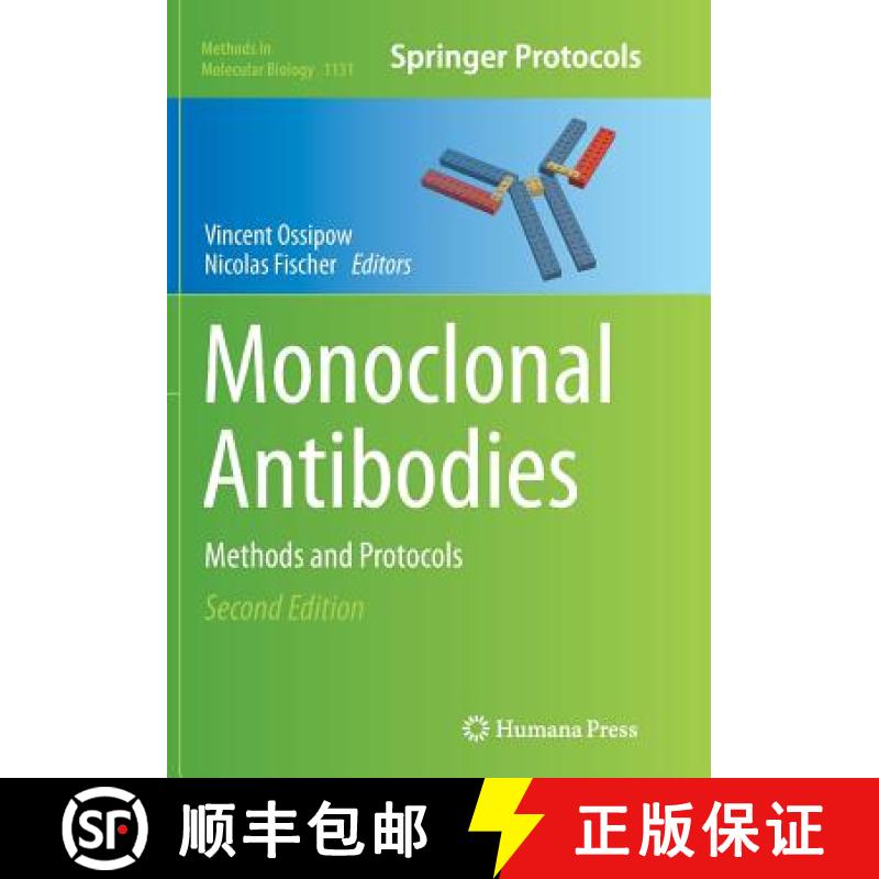 【3-4周达】Monoclonal Antibodies : Methods and Protocols [9781493963225]