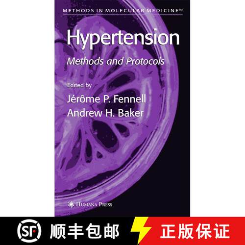 【3-4周达】Hypertension : Methods and Protocols [9781617374937]