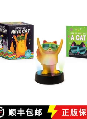 【3-4周达】Dancing Rave Cat : With Lights & Music! [9798894141398]