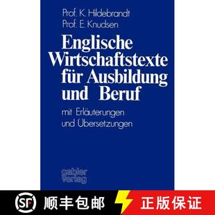 und für Beruf Übersetzungen Englische Erläuterungen 4周达 9783409800112 Wirtschaftstexte mit Ausbildung