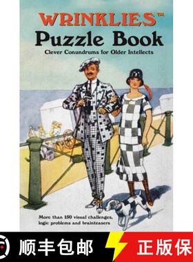 【3-4周达】Wrinklies Puzzle Book: Clever Conundrums for Older Intellects [9781911610090]