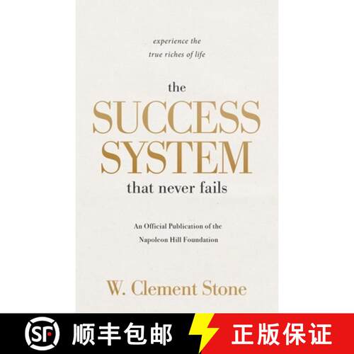 【3-4周达】The Success System That Never Fails: Experience the True Riches of Life [9781640955295]
