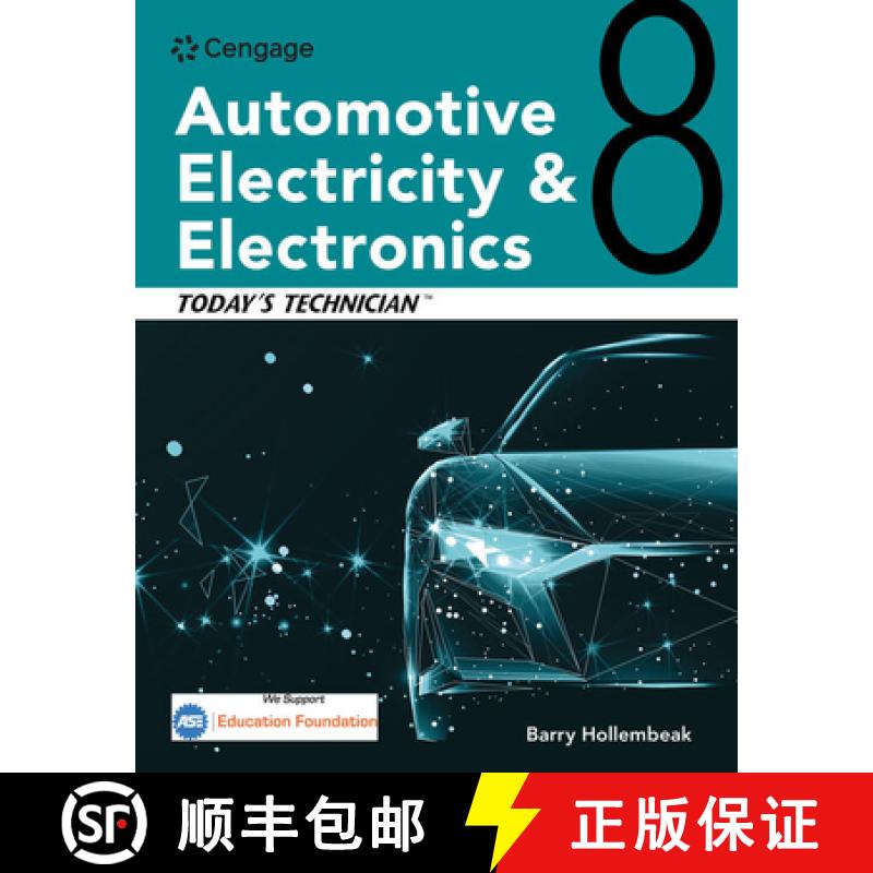 【3-4周达】Today's Technician: Automotive Electricity and Electronics, Classroom and Shop Manual Pack [9780357766385]