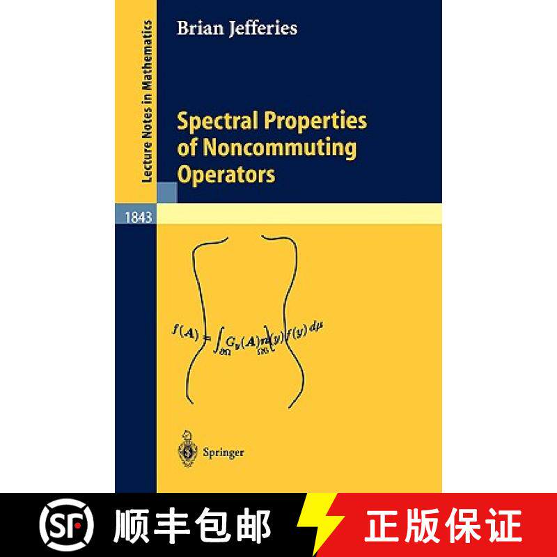 【3-4周达】Spectral Properties of Noncommuting Operators [9783540219231]