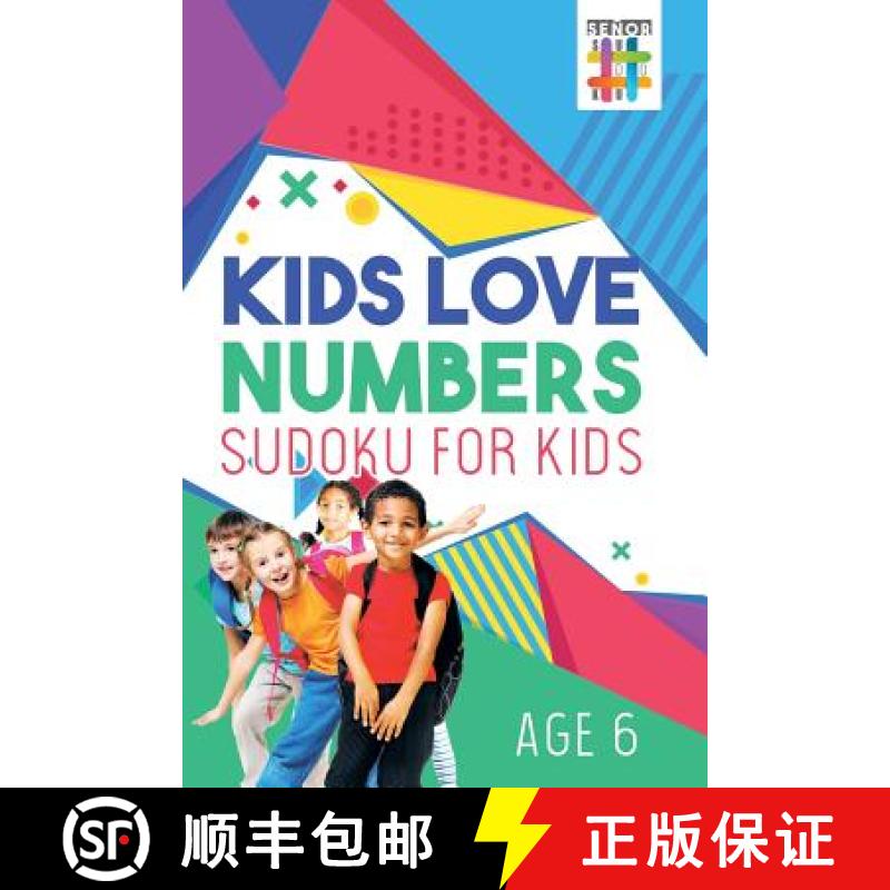 【3-4周达】Kids Love Numbers | Sudoku for Kids Age 6 [9781645214168]
