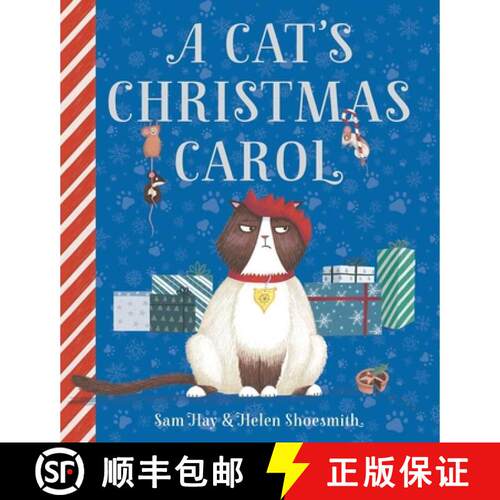 【3-4周达】A Cat's Christmas Carol [9781471183799]