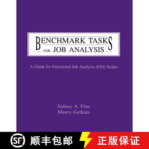 【3-4周达】Benchmark Tasks for Job Analysis : A Guide for Functional Job Analysis (fja) Scales [9780805818147]