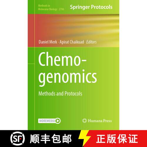 【3-4周达】精装 Chemogenomics : Methods and Protocols [9781071633960]