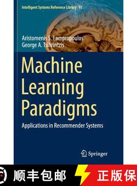 【3-4周达】Machine Learning Paradigms : Applications in Recommender Systems [9783319384962]