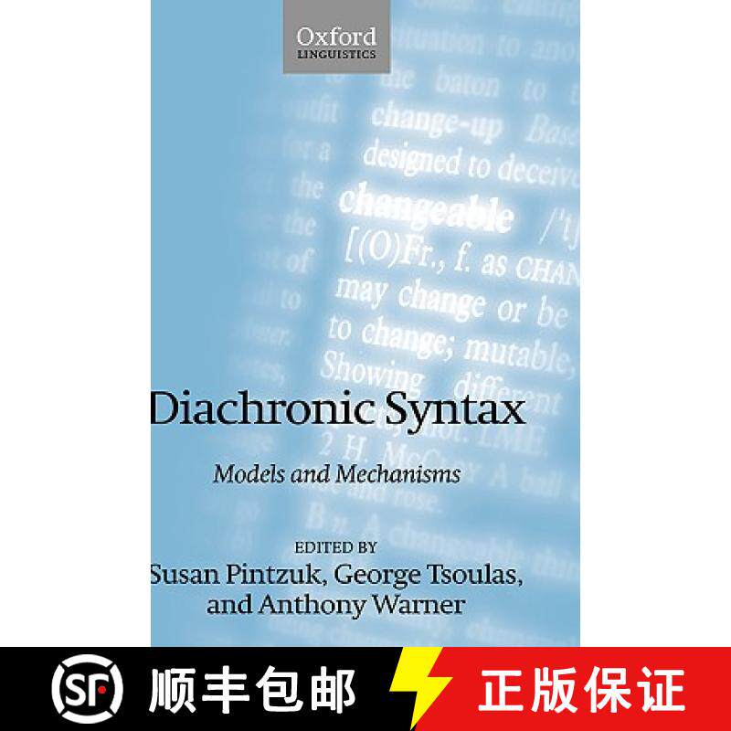 【3-4周达】Diachronic Syntax: Models and Mechanisms [9780198250265]