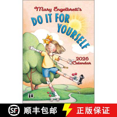 【3-4周达】Mary Engelbreit's Do It For Yourself 2026 Monthly Pocket Planner Calendar [9781524896614]