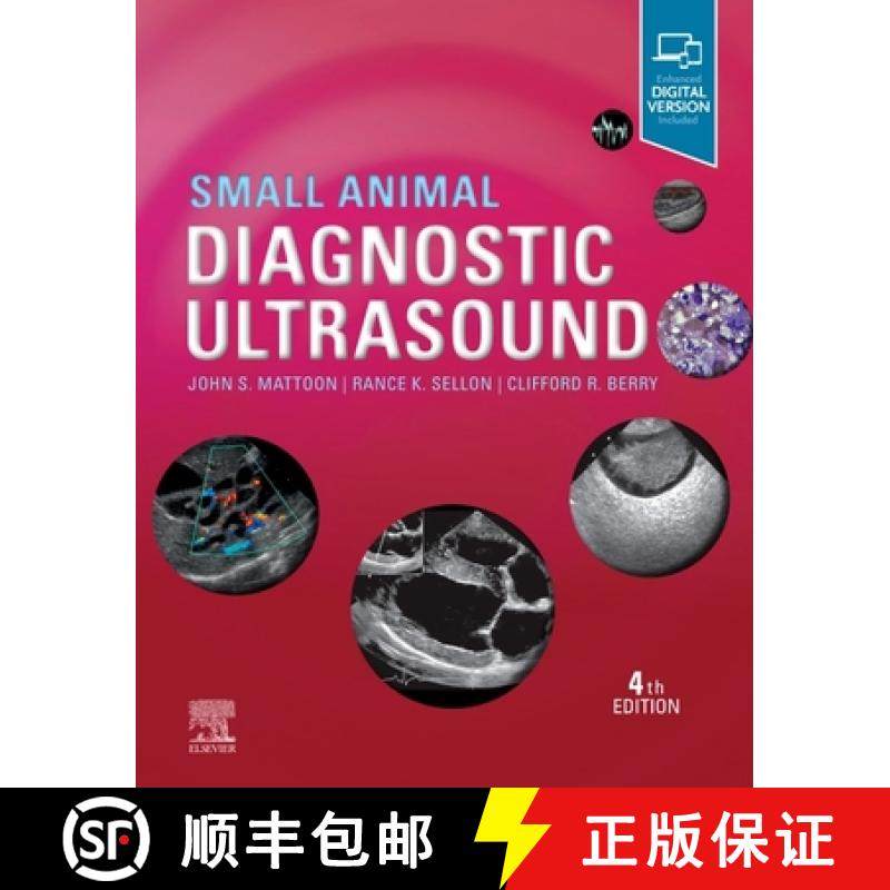 【3-4周达】Small Animal Diagnostic Ultrasound [9780323533379]