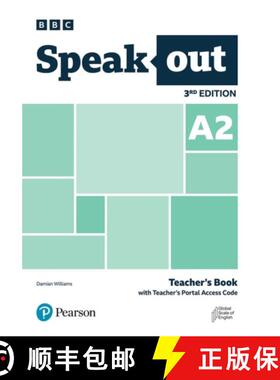 【3-4周达】Speakout 3ed A2 Teacher's Book with Teacher's Portal Access Code [9781292399553]